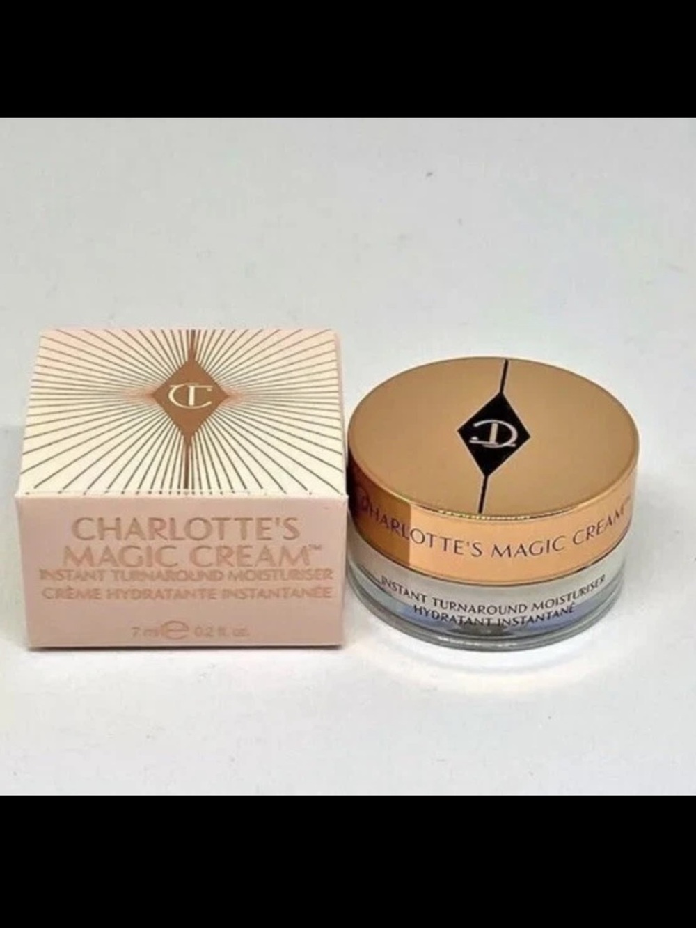 Charlotte Tilbury Charlotte's Magic Cream Moisturiser - MINI SAMPLE .2 oz New